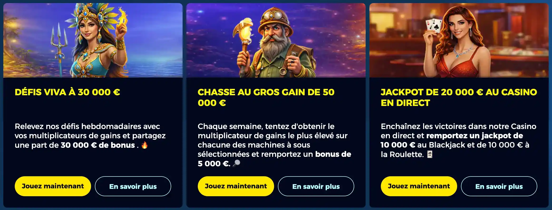 Promotions et offres spéciales VivaSpin Casino