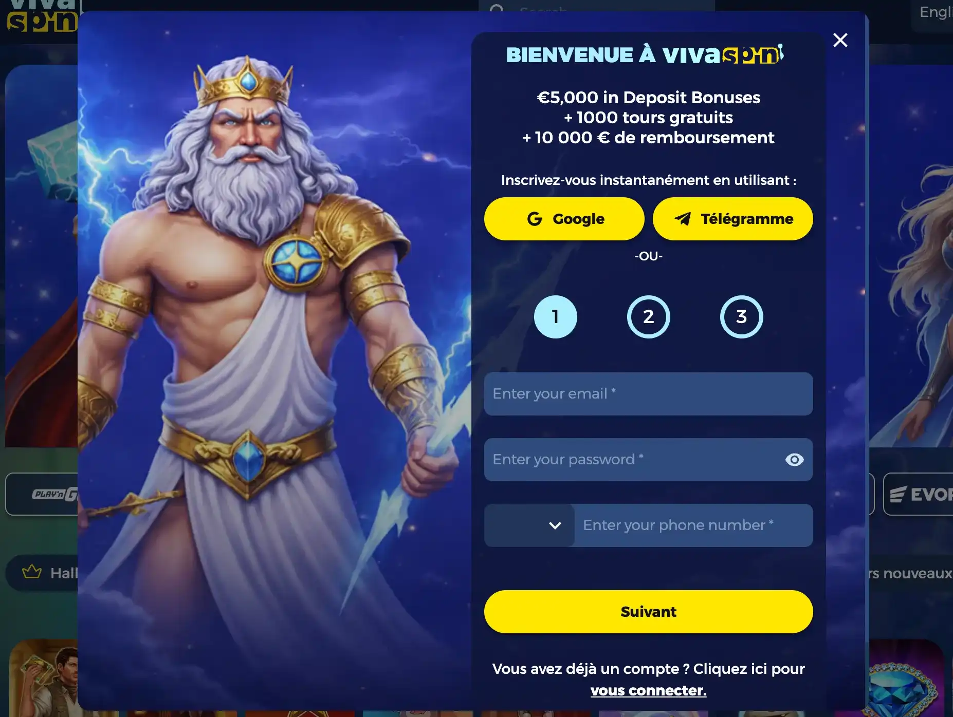Gagnez gros au casino en ligne VivaSpin